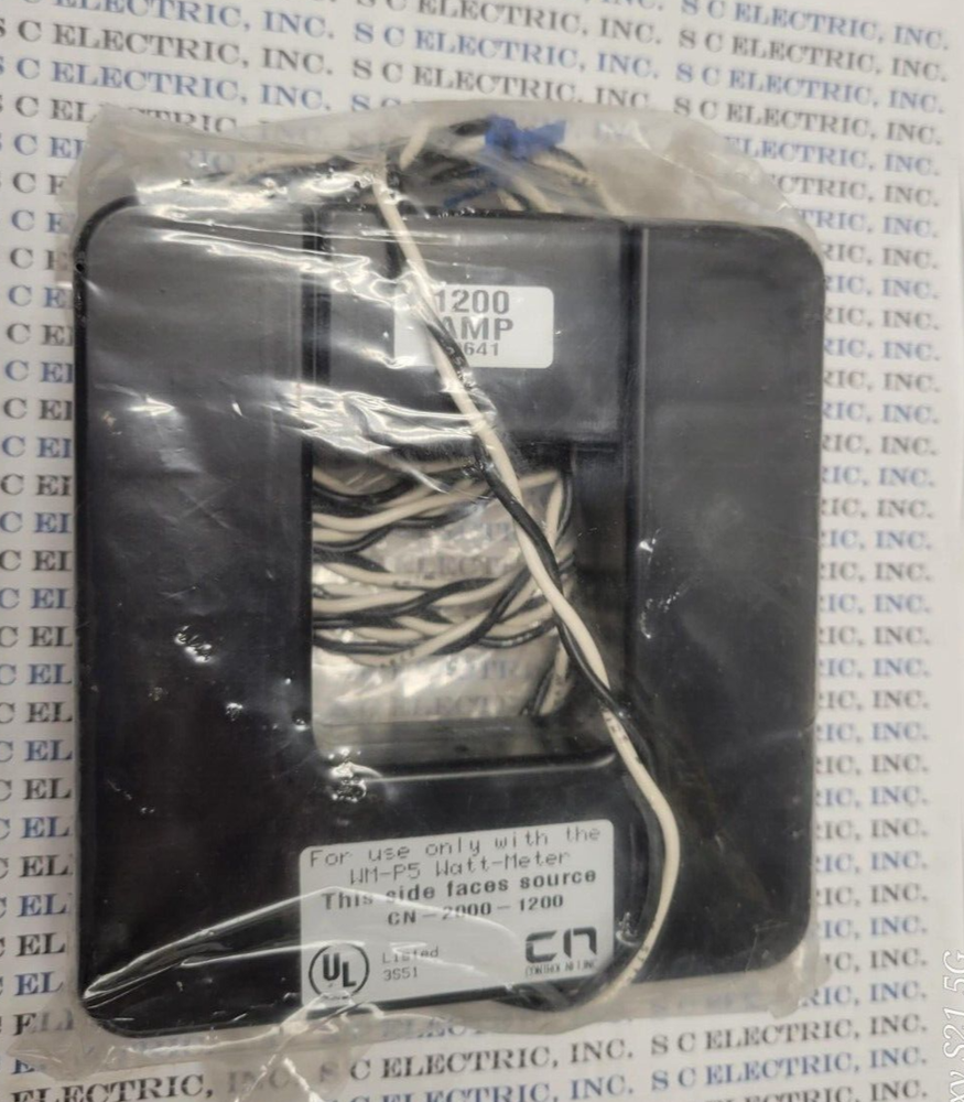 CN CONTROL CN-2000-1200 1200 AMP CURRENT TRANSFORMER