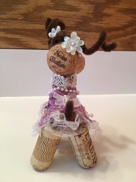 Handmade Wine Cork Animal