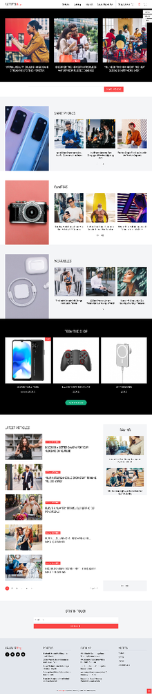 Blog Website Design with Free 5GB VPS Web Hosting