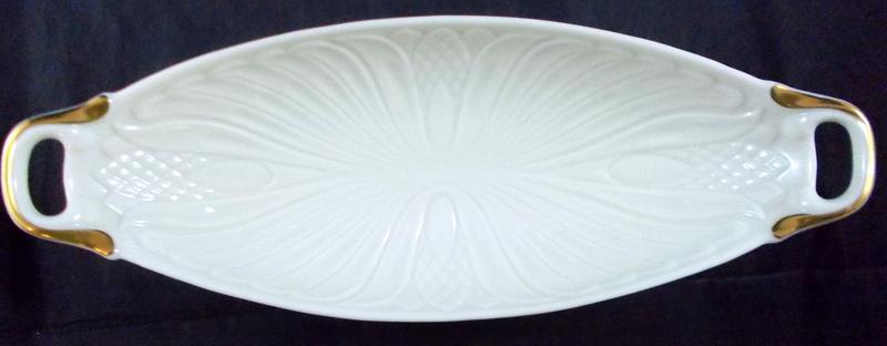 Lenox Monaco Collection Handled Oval Bowl