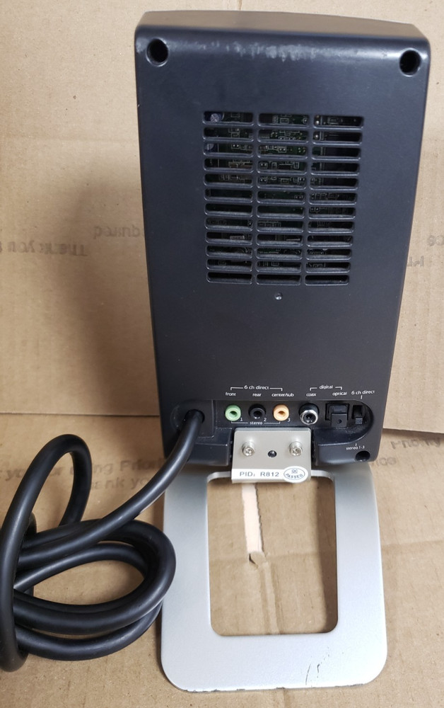 Logitech Z-5500 THX Speaker System Control Unit-POD ONLY-(UNTESTED)