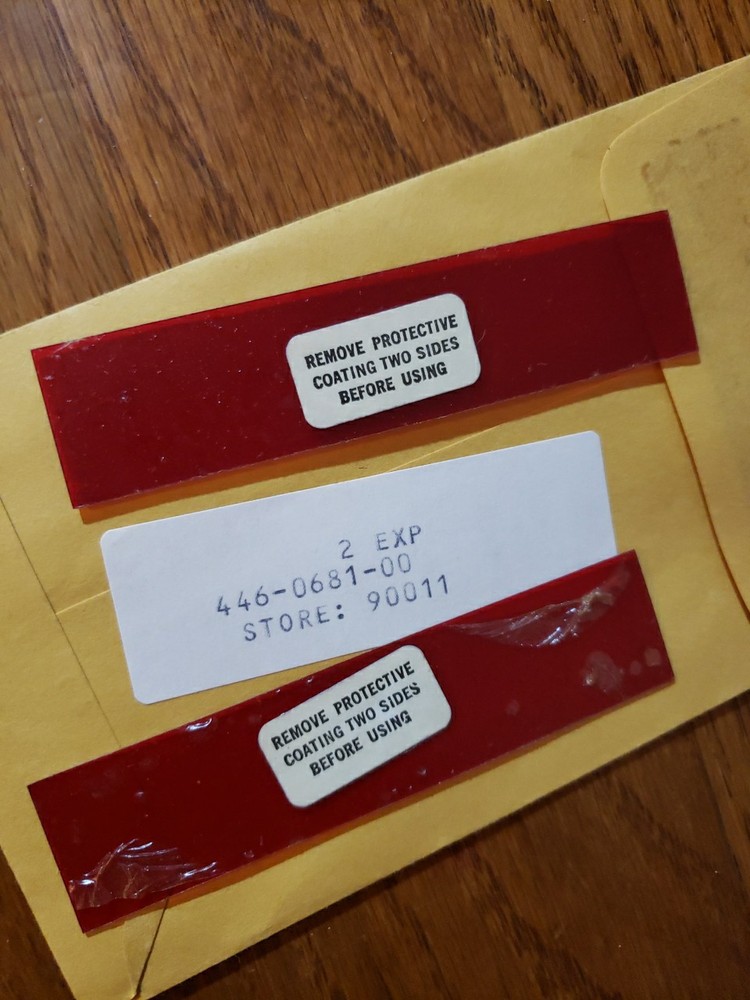 Two New Heathkit Display Windows #446-681 NOS