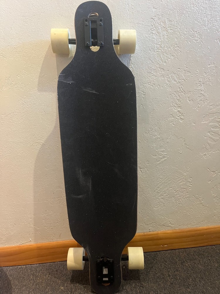 Krown Drop Through Elite Rasta Lion Longboard Complete 9.25" x 36"