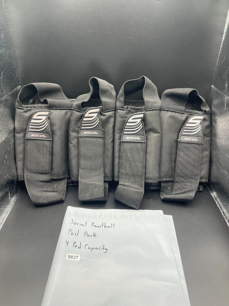 Social Paintball Pod Pack 4 Pod Capacity