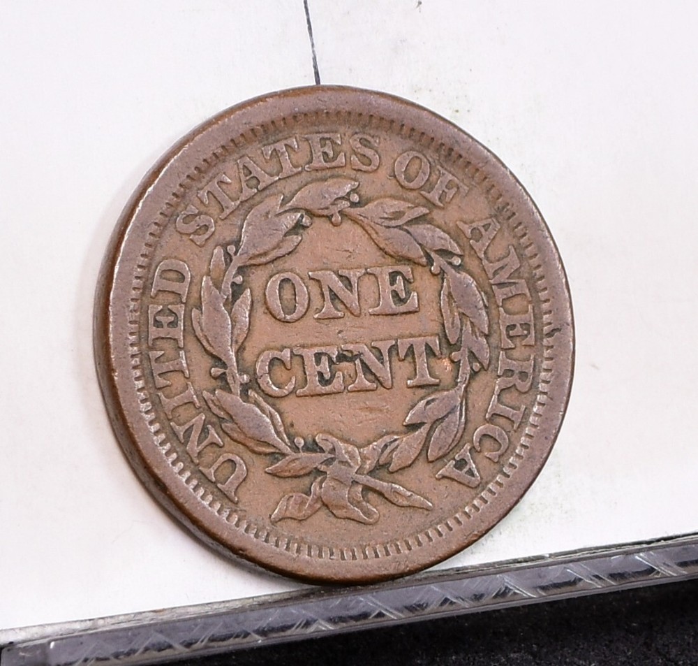 1854 Large Cent - Fine (#57822-L)