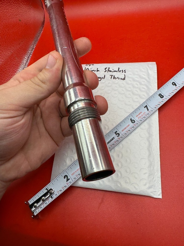 Dye 10 inch Stainless Old Angel Thread