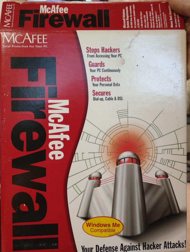McAfee Firewall for 95/98/NT/2000, 2000