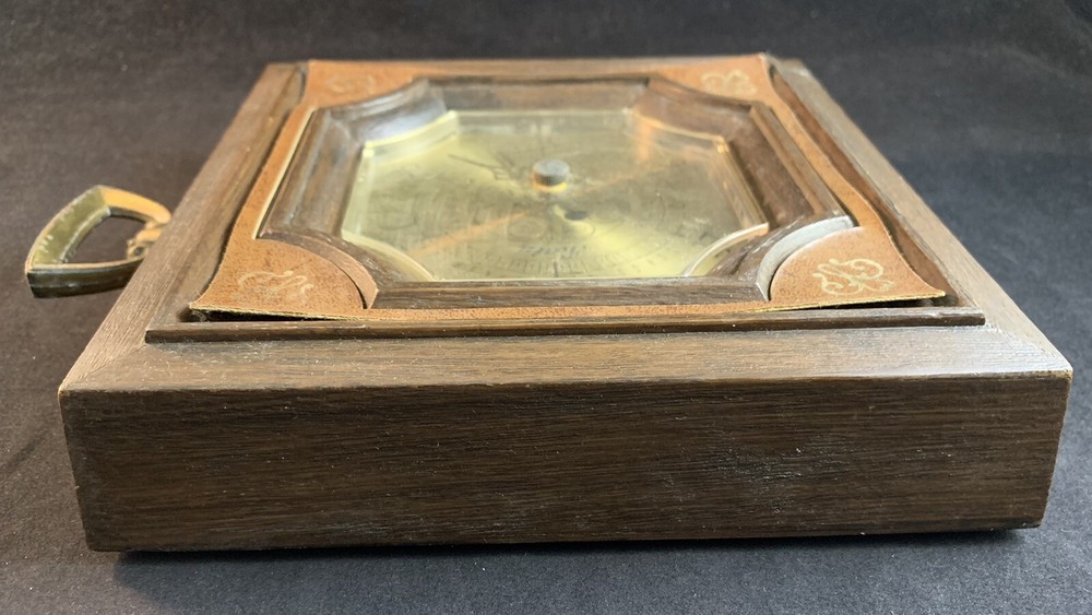 Vintage Springfield Wooden Wall Hanging Barometer