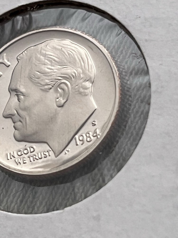 1984 S PROOF ROOSEVELT DIME
