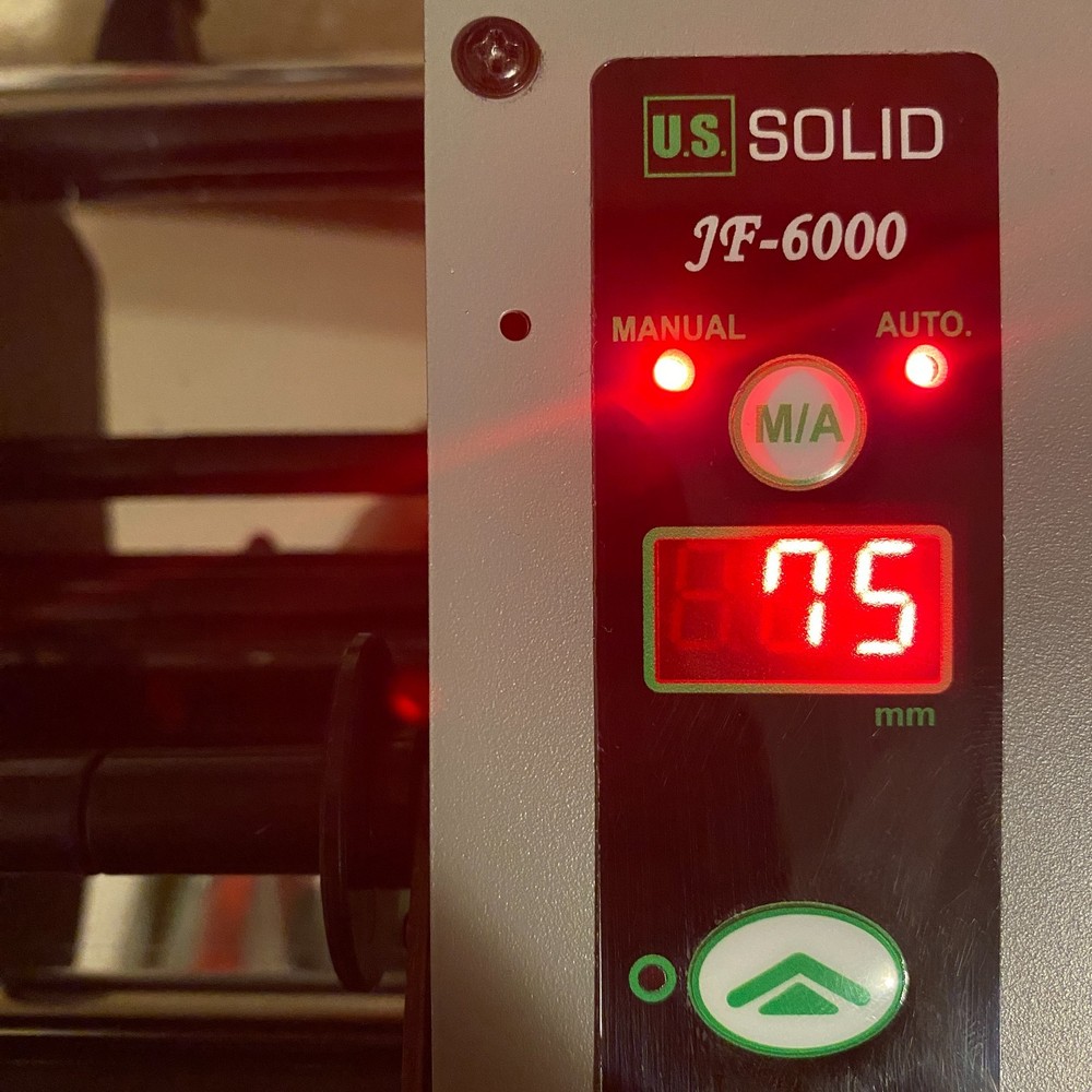 U.S. Solid Automatic Tape Dispenser w/ Cutter JF-6000 3" Max Width