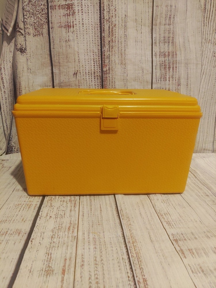 Large Sewing Box With Supplies