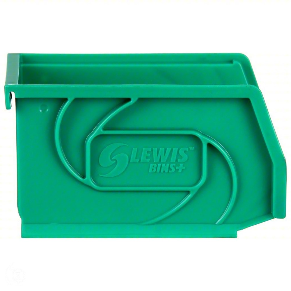 LEWISBINS PB54-3 HANG AND STACK BIN - GREEN MFGD