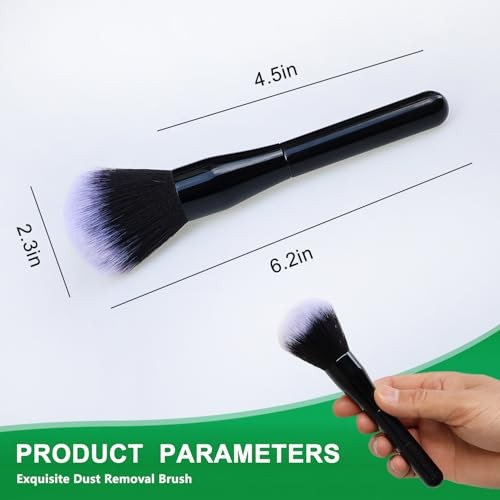 1 Pack Exquisite Microfiber Duster Brush with Soft Fibers, Dust Brushes,