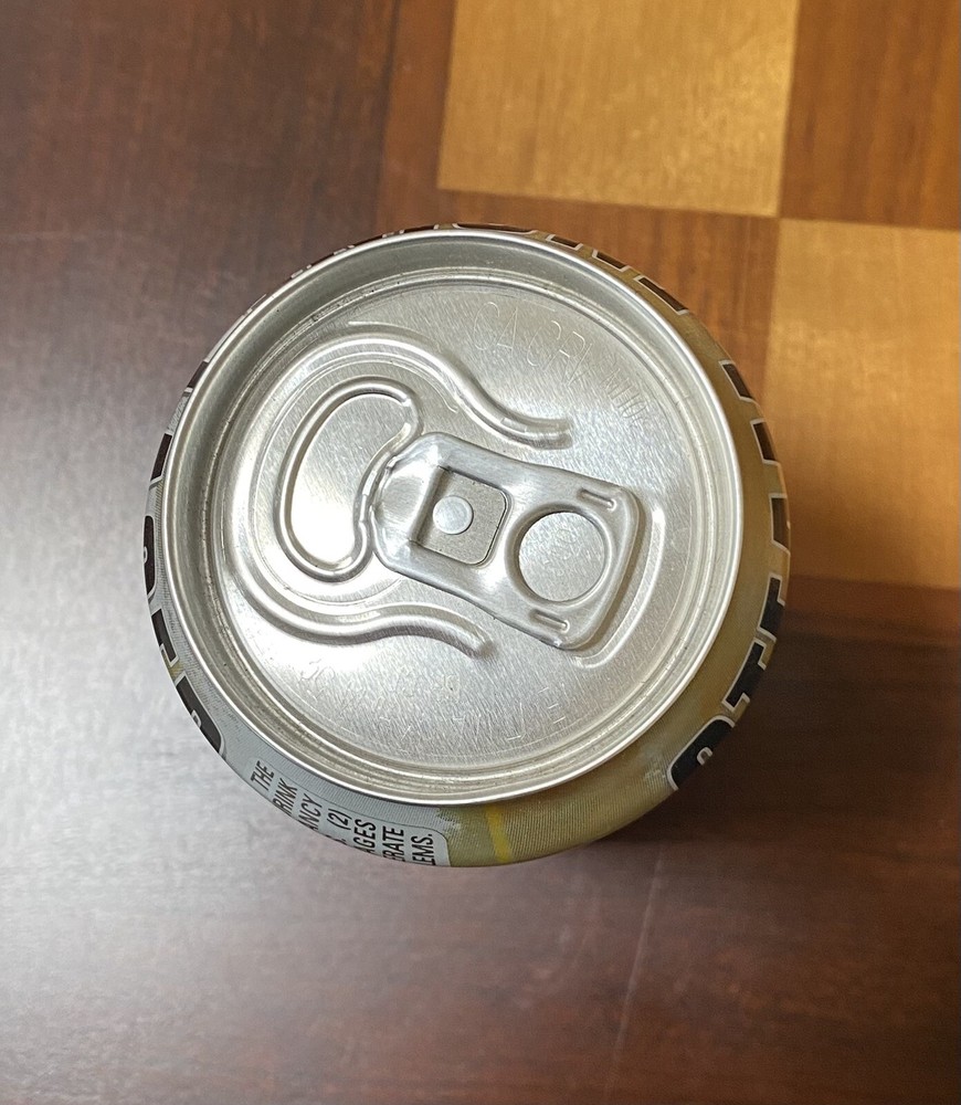 Steam Engine Lager Steamworks Brewing Durango CO Empty Beer Can Bottom Opened 