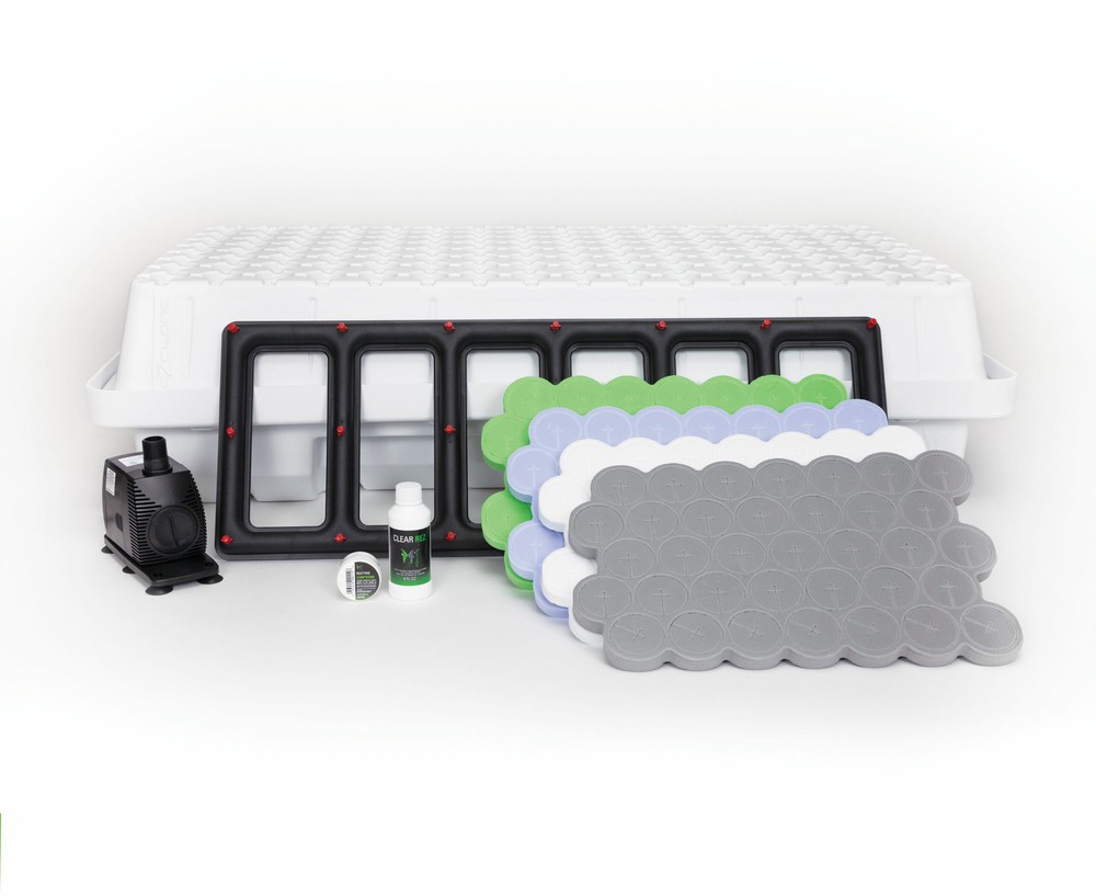 EZ-Clone Low Pro 128 Aeroponic System - Black/White - Cloning Machine Propagator