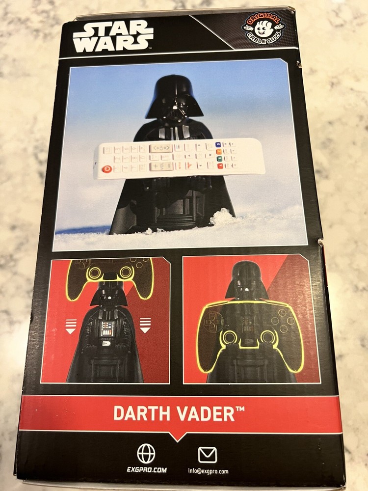 Star Wars Darth Vader Cable Guys Phone & Controller Holder, Device Stand NWIB