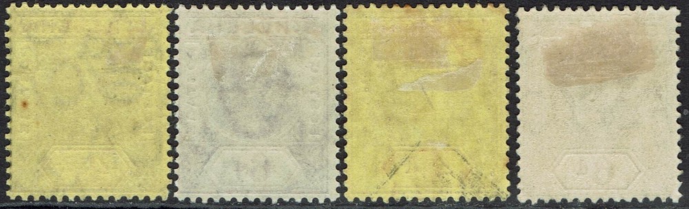 ST HELENA 1912 KGV BOTH KEY TYPE SETS