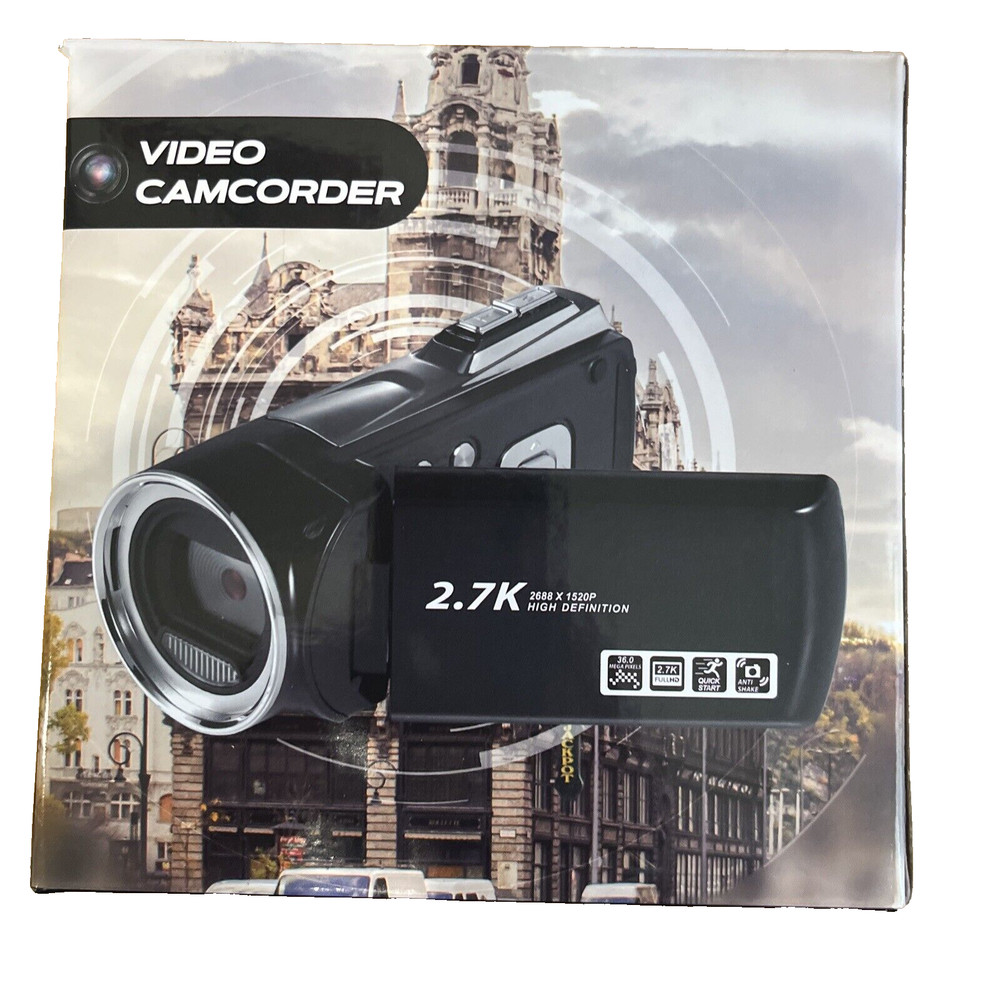 Video Camera Camcorder  2.7K 36MP Video Recorder Camera Vlogging Camera NEW