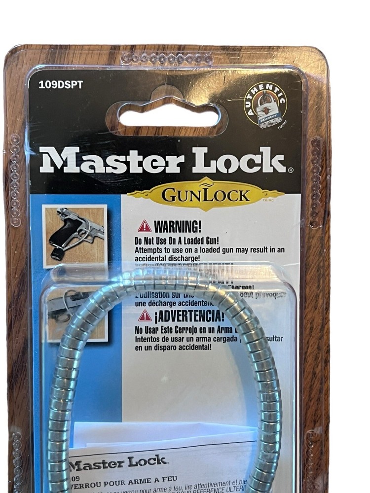 Master Lock Gunlock 109DSPT NEW