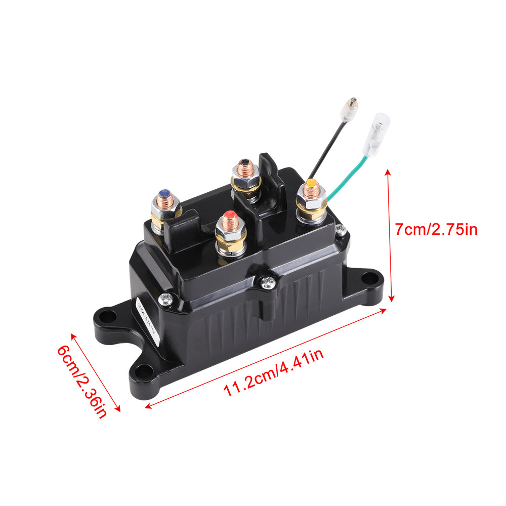 ATV UTV Winch Solenoid For Warn ATV Winch Contactor Solenoid Relay Switch