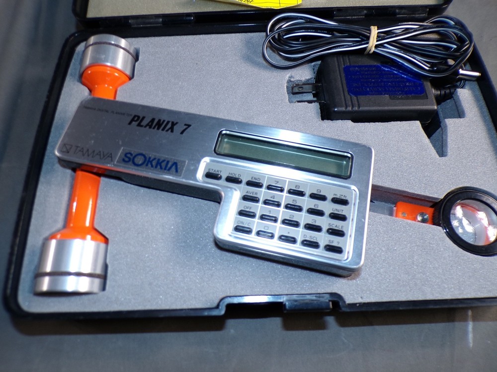 TAMAYA DIGITAL PLANMETER PLANIX 7 **UNTESTED