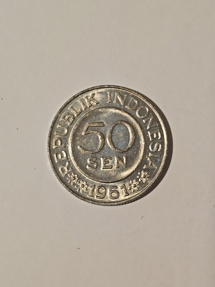 Indonesia 50 Sen 1961