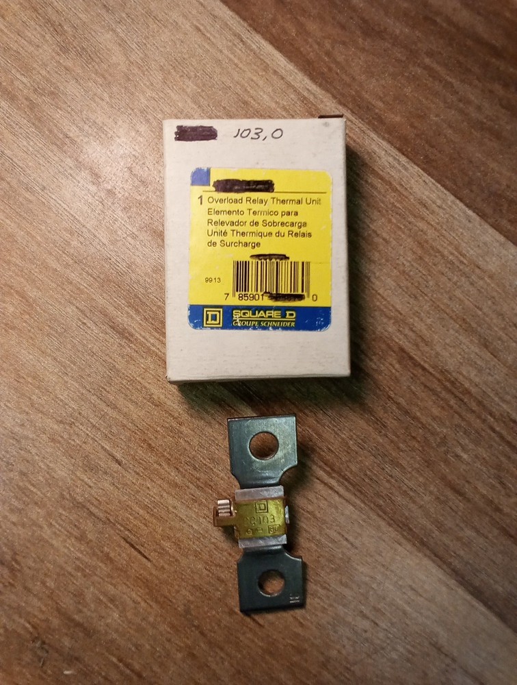 SQUARE D Overload Relay Thermal Unit CC103.0