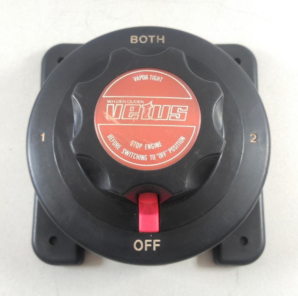 Vetus AS V-ACCUSCH Battery Selector Switch 4 positions 175A