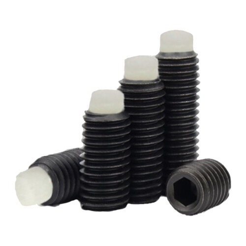 M8 nylon head bolts screw buffer bolt socket black set headless screws