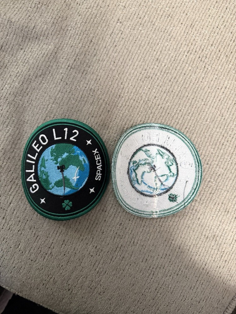Authentic Employee Only SpaceX Mission Patch Galileo L12