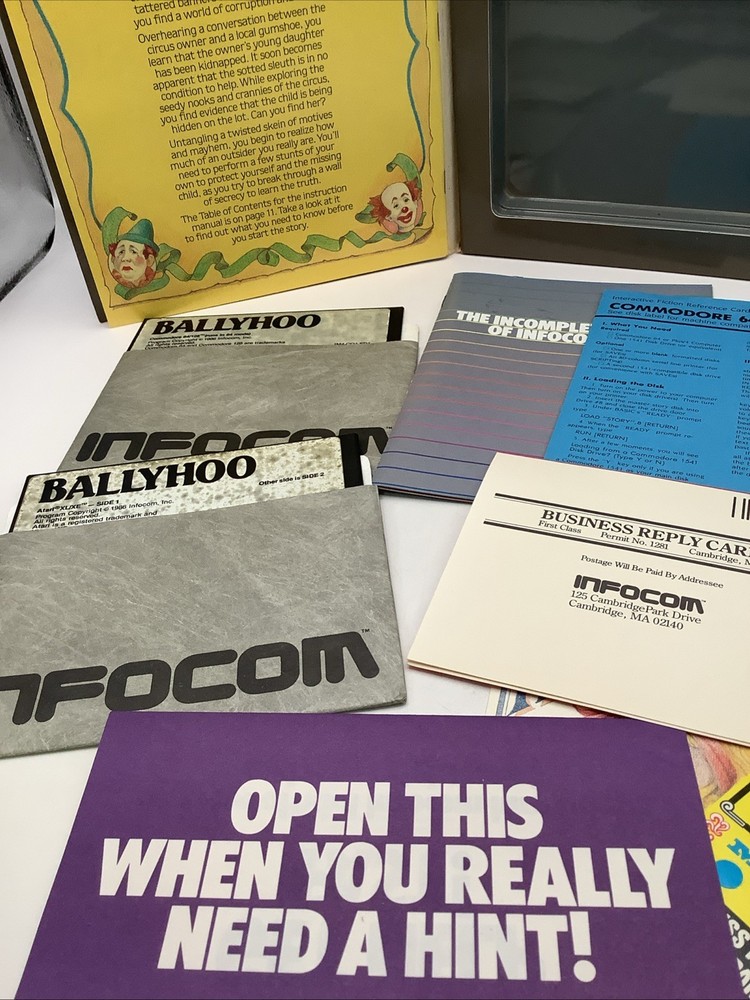 Ballyhoo Commodore 64/128 Software T-26