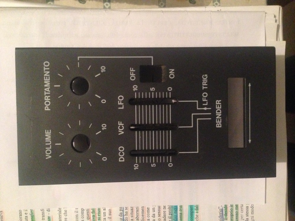 Roland Juno 106 JUNO106 - Bender Module Housing Replacement