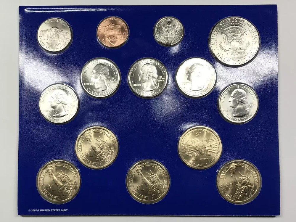 2010 US Mint Uncirculated Coin Set - P & D