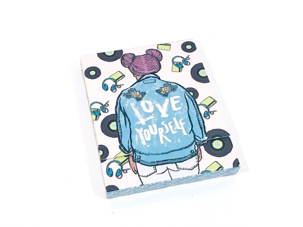 MOLLY & REX POCKET NOTEPAD LOVE YOURSELF 75 SHEETS