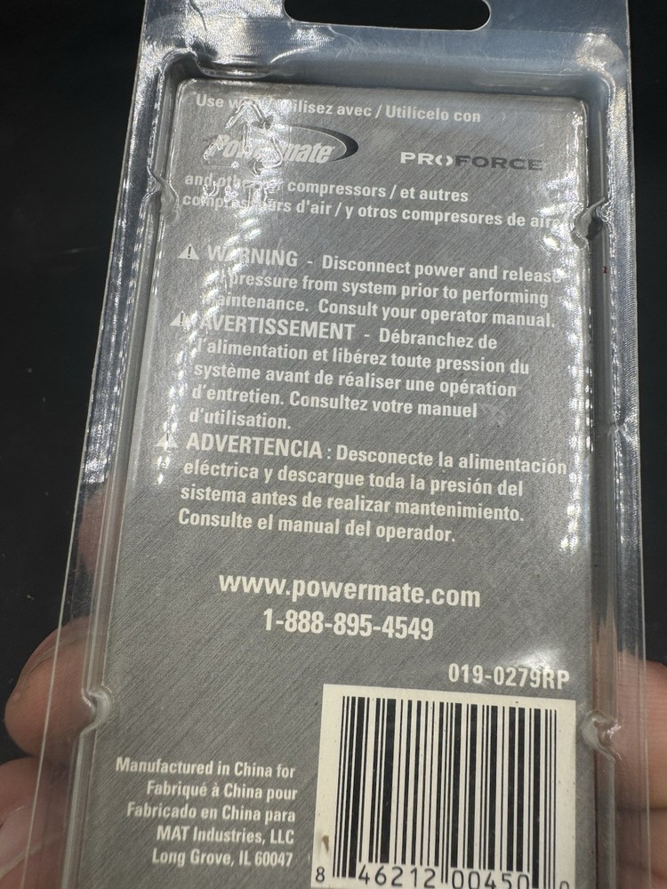 Powermate / ProForce 019-0279RP Air Filter NEW