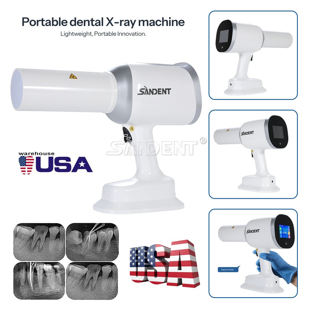 Dental Scatter Shield Protective Ring + Portable Handheld X-ray Machine Kit