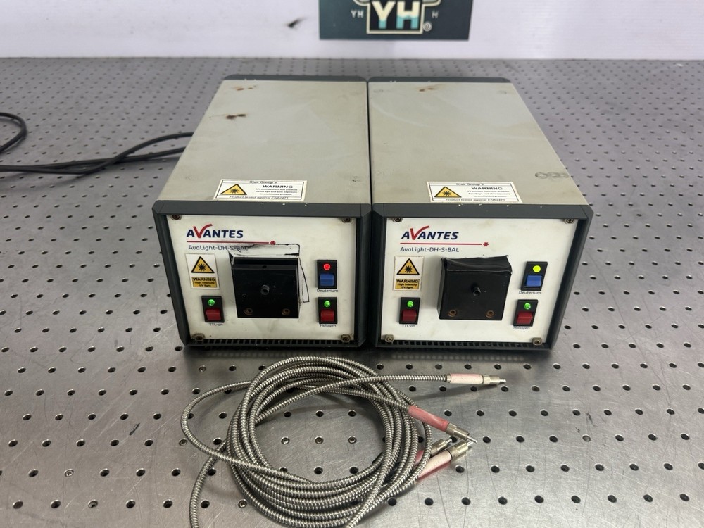Avantes AvaLight-DH-S-BAL UV Halogen Light Source x2 As-Is