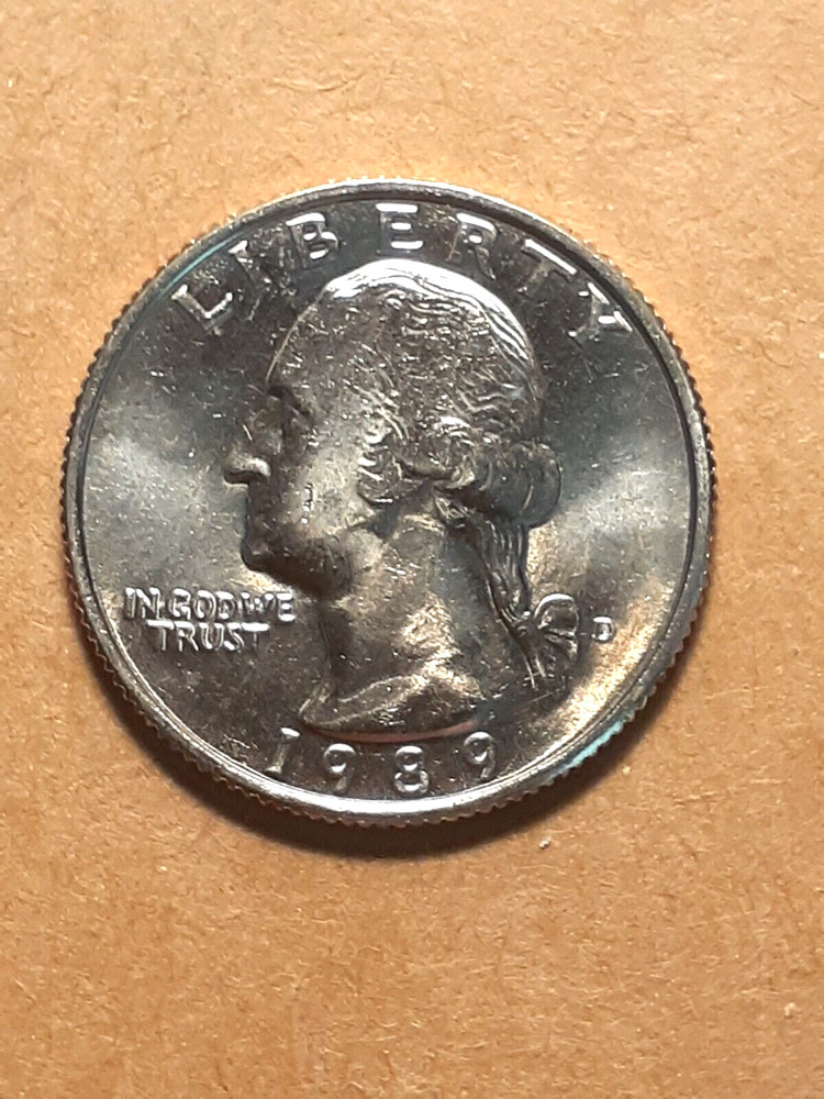 1989 D WASHINGTON QUARTER