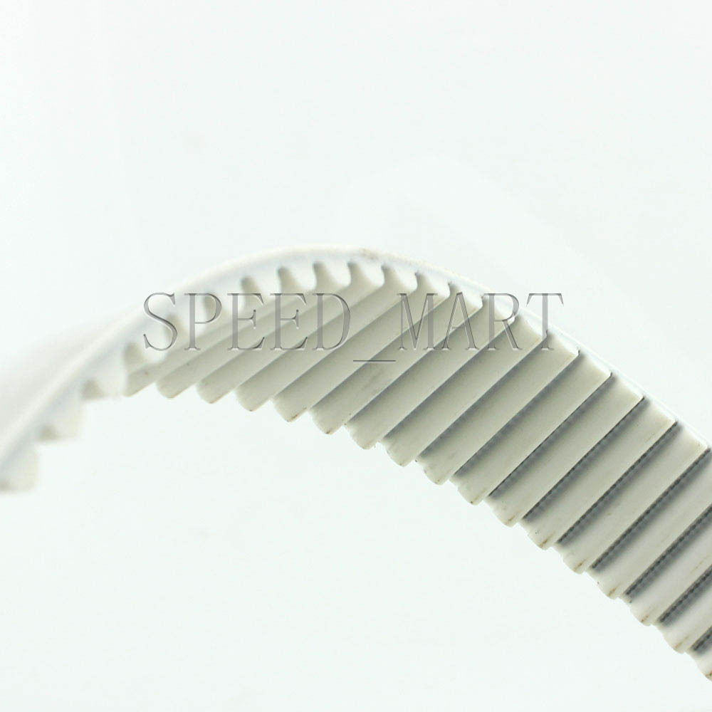 8M HTD8M Timing Belt White Polyurethane 20mm Width Open End cut to Length