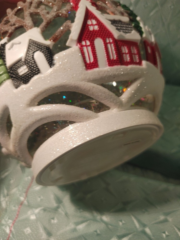 St Nicholas Square Winter Forest Snow Globe