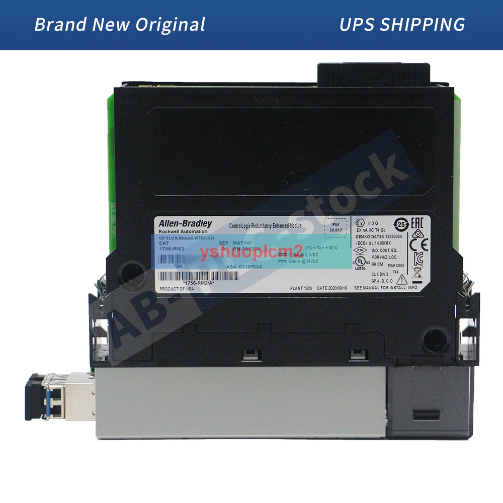 New A~B 1756-RM2 ControlLogix Redundancy Enhanced Module