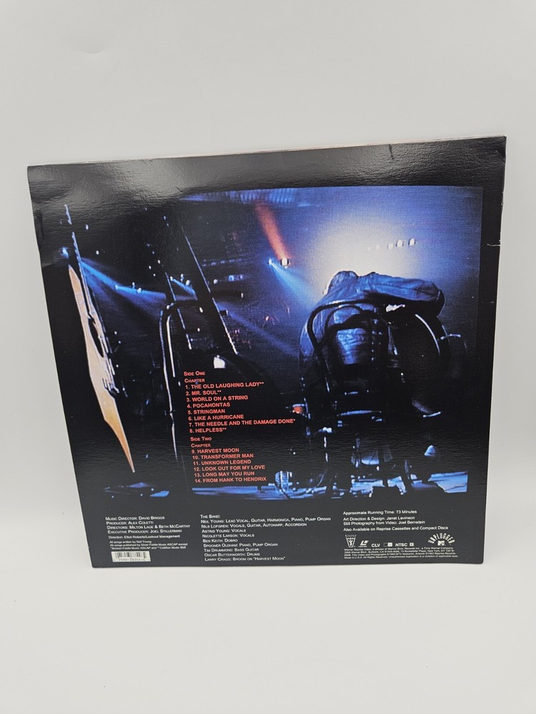 Neil Young Unplugged (Laserdisc, 1993) Tested Works