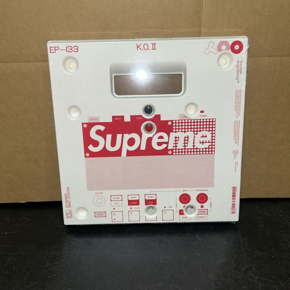 Supreme Sampler S.T.E. EP-133 K.O II SAMPLER WHITE SEALED!!
