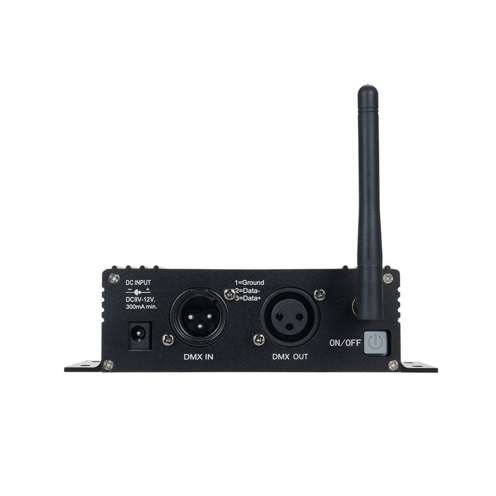 DMX 512 2.4G Wireless Controller Transmitter Receiver LCD Display Power