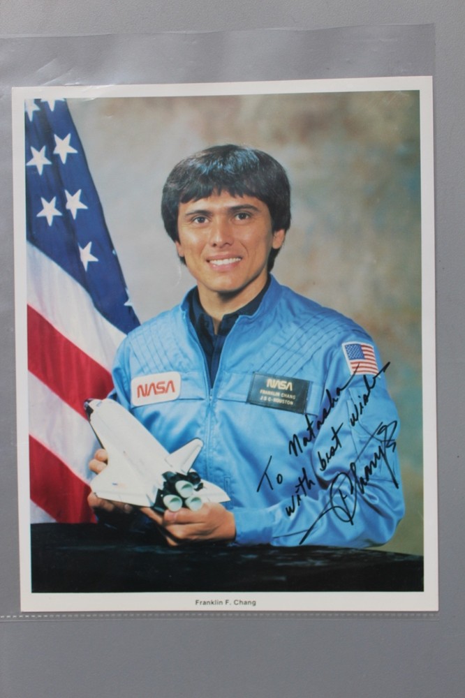 Astronaut Autograph - Space - Shuttle - FRANKLIN F. CHANG - Signed Inscribed