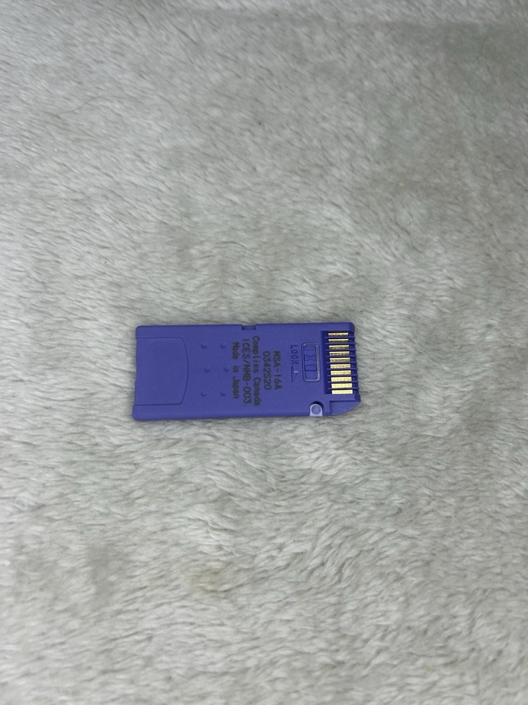 Sony Genuine Memory Stick 16MB MEGABYTE MSA-16A Camera Memory Card