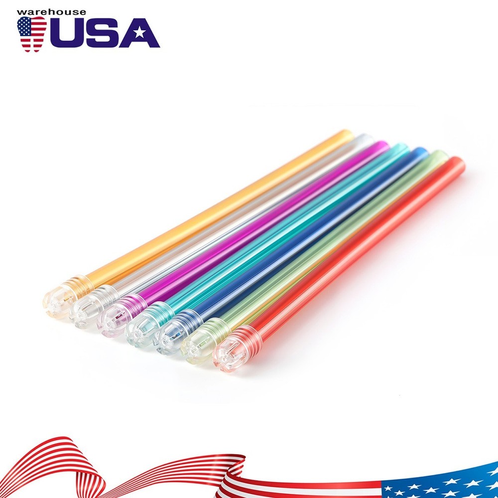 100PCS Disposable Dental Saliva Ejectors Ejector Disposable Suction Tips