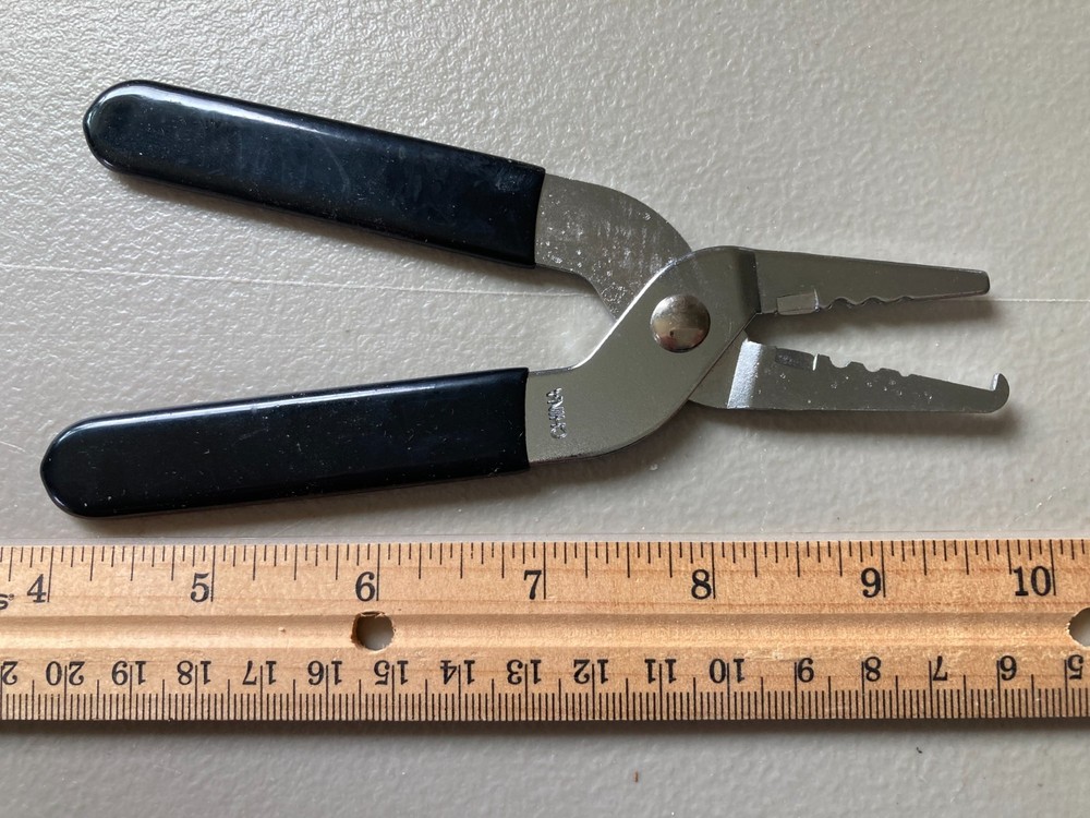 2 pairs Eagle Claw 6" Multi Function Split Ring Pliers FREE FAST SHIPPING