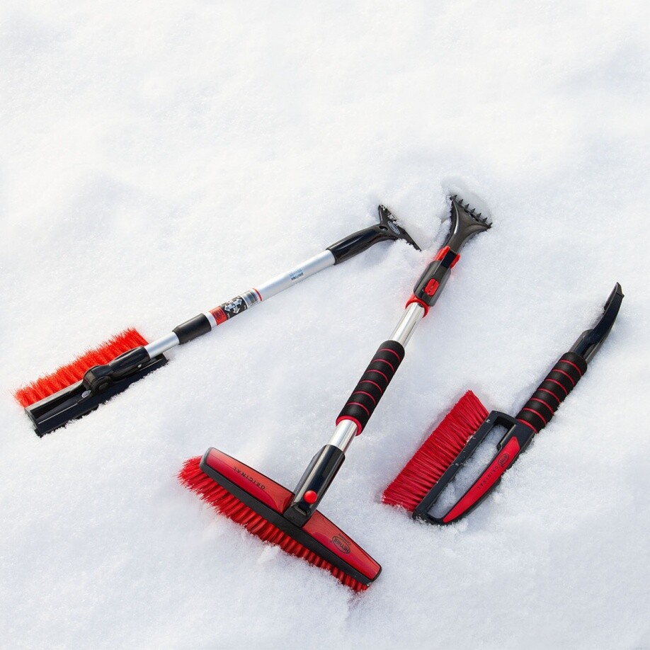 Winter Car Ice Scraper With Handle And Snow Brush 2 in 1 Durable Solid 995100