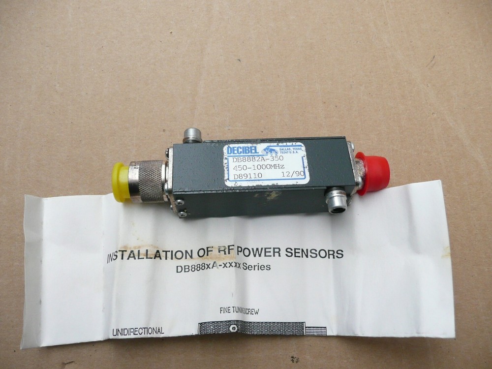 Decibel Products DB8882A-350 Power Sensor / dbSpectra